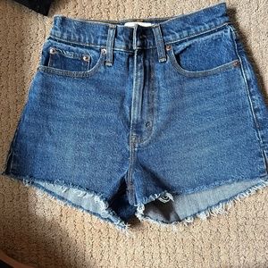 Curve Love High Rise Mom Shorts